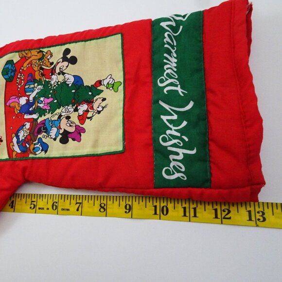Mickey for Kids Christmas Stocking Disney Pluto Daisy Donald Minnie Goofy Tree - Picture 5 of 6